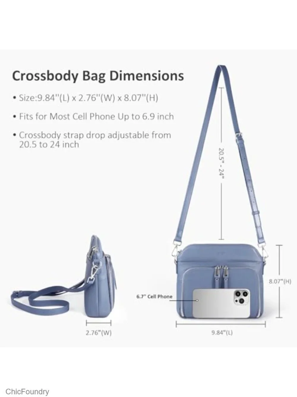 N/A crossbody bag